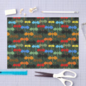 Dragons Green Flight Fantasy Tissuepapier (Craft)