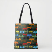 Dragons Green Flight Fantasy Tote Bag (Voorkant)