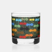 Dragons Green Flight Fantasy Whisky Glas (Achterkant)