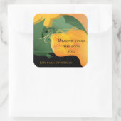 Dragons Guard deze boekenkookplaat sticker (Tas)