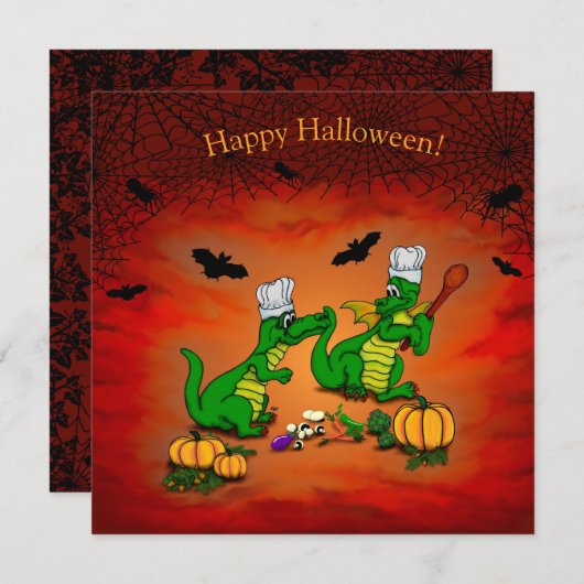 Dragons - Happy Halloween! Vandaag ga ik koken (Voorkant / Achterkant)