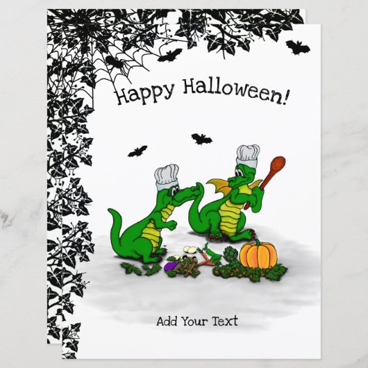 Dragons - Happy Halloween! Vandaag ga ik koken (Voorkant / Achterkant)