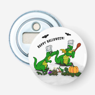 Dragons - Happy Halloween! Vandaag ga ik koken Button Flesopener