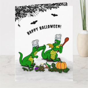 Dragons - Happy Halloween! Vandaag ga ik koken Kaart