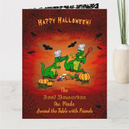 Dragons - Happy Halloween! Vandaag ga ik koken Kaart