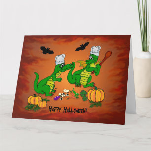 Dragons - Happy Halloween! Vandaag ga ik koken Kaart