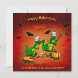 Dragons - Happy Halloween! Vandaag ga ik koken Kaart
