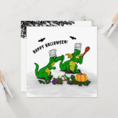 Dragons - Happy Halloween! Vandaag ga ik koken Kaart (Voorkant / Achterkant in situ)