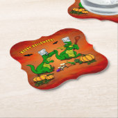 Dragons - Happy Halloween! Vandaag ga ik koken Kartonnen Onderzetters (Gekanteld)