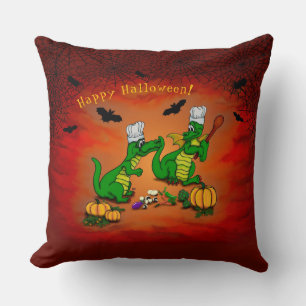 Dragons - Happy Halloween! Vandaag ga ik koken Kussen