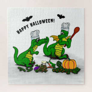 Dragons - Happy Halloween! Vandaag ga ik koken Legpuzzel