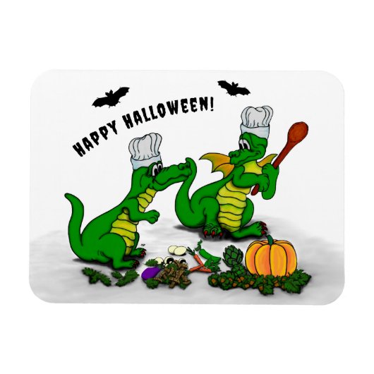 Dragons - Happy Halloween! Vandaag ga ik koken Magneet (Horizontaal)