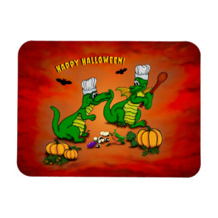 Dragons - Happy Halloween! Vandaag ga ik koken Magneet