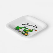 Dragons - Happy Halloween! Vandaag ga ik koken Papieren Bordje (Gebogen)