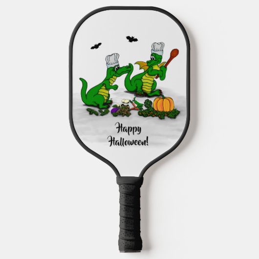 Dragons - Happy Halloween! Vandaag ga ik koken Pickleball Paddle (Voorkant)