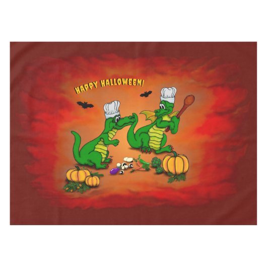 Dragons - Happy Halloween! Vandaag ga ik koken Tafelkleed (Voorkant (Horizontaal))