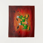 Dragons - Happy Halloween! Vandaag ga ik koken Wandkleed (Voorkant)