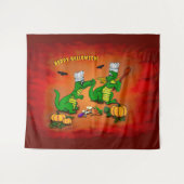 Dragons - Happy Halloween! Vandaag ga ik koken Wandkleed (Voorkant (horizontaal))