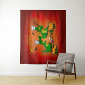 Dragons - Happy Halloween! Vandaag ga ik koken Wandkleed (In situ)