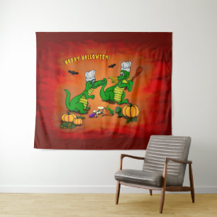 Dragons - Happy Halloween! Vandaag ga ik koken Wandkleed
