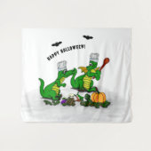 Dragons - Happy Halloween! Vandaag ga ik koken Wandkleed (Voorkant (horizontaal))