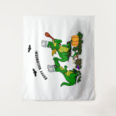 Dragons - Happy Halloween! Vandaag ga ik koken Wandkleed (Voorkant)