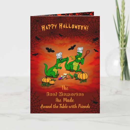 Dragons - Happy Halloween! Vandaag maak ik een koo Kaart (Voorkant)