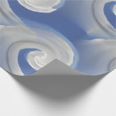Dragons in de lucht... cadeaupapier (Hoek)