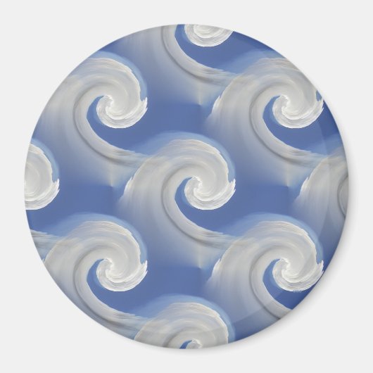 Dragons in de lucht.... magneet (Voorkant)