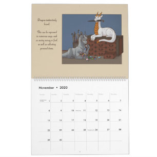 Dragons in Liefde Kalender
