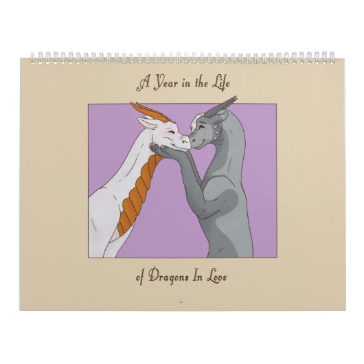 Dragons in Liefde Kalender (Hoes)