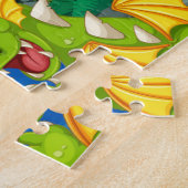 Dragons Jigzaag Puzzle Legpuzzel (Zijkant)