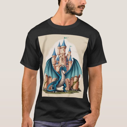 Dragon's Keep: het betoverde kasteel T-shirt (Voorkant)