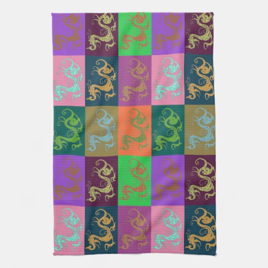 Dragons Kitchen Towels Theedoek (Verticaal)