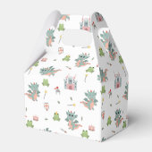 Dragons Knights Sprookjesachtig Middeleeuws Kastee Bedankdoosjes (Achterkant)