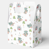 Dragons Knights Sprookjesachtig Middeleeuws Kastee Bedankdoosjes (Geopend)