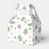 Dragons Knights Sprookjesachtig Middeleeuws Kastee Bedankdoosjes (Voorkant Zijde)