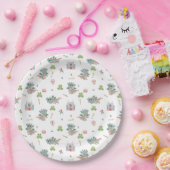 Dragons Knights Sprookjesachtig Middeleeuws Kastee Papieren Bordje (Feest)