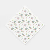 Dragons Knights Sprookjesachtig Middeleeuws Kastee Servet (Hoek)