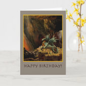 Dragon's Lair birthday card Kaart (Gele Bloem)