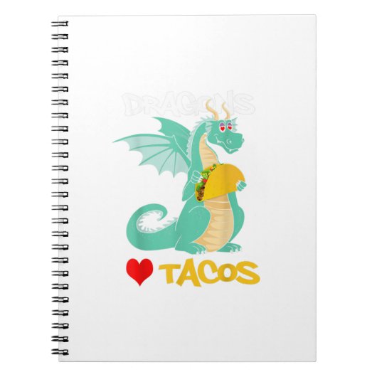 Dragons Love Tacos Notitieboek (Voorkant)