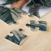 Dragon's luchtige puzzel legpuzzel (Zijkant)