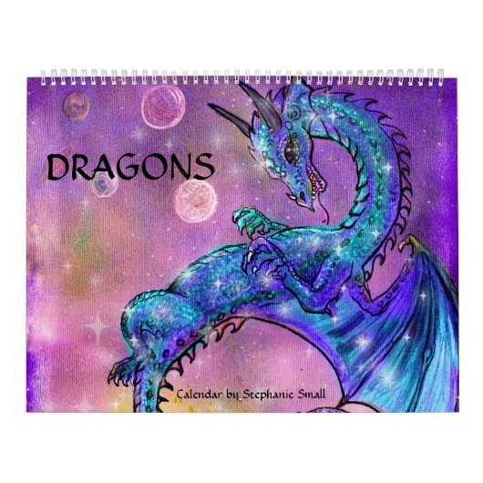 Dragons Monsters Reptile beast Creater Animal Dra Kalender (Hoes)