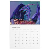 Dragons Monsters Reptile beast Creater Animal Dra Kalender (Jan 2027)