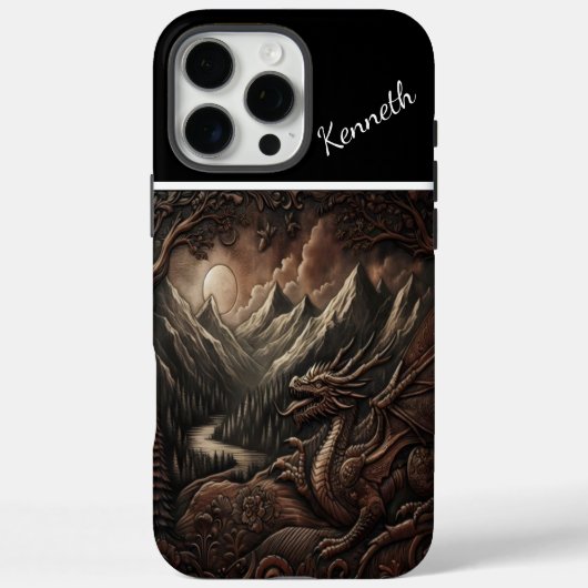 Dragon's Moonlight Vigil Case-Mate iPhone Case (Achterkant)