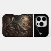 Dragon's Moonlight Vigil iPhone Hoesje (Achterkant horizontaal)