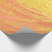 Dragons Oogse Oranje textuur Cadeaupapier (Hoek)