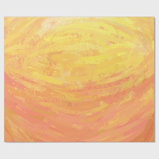 Dragons Oogse Oranje textuur Cadeaupapier (Vlak)