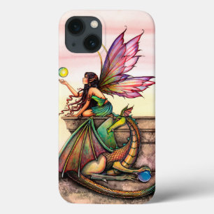 Dragon's Orbs Fairy en Dragon Fantasy Art Case-Mate iPhone Case