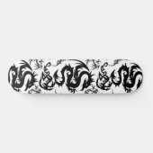 Dragons outline pattern 05.b.DOLP01 Persoonlijk Skateboard (Horizontaal)